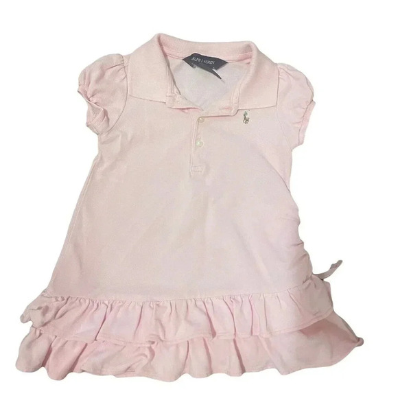 9M Light Pink Ralph Lauren Polo Dress - Picture 1 of 7